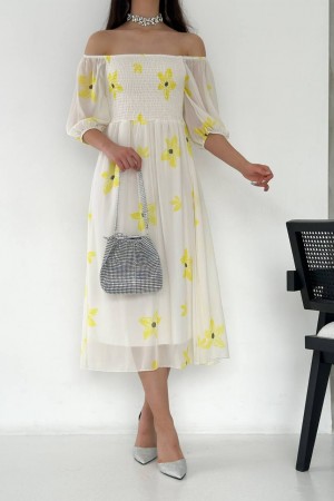 153327 patterned DRESS