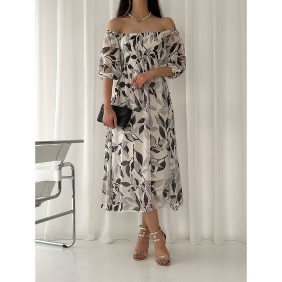 153333 patterned DRESS