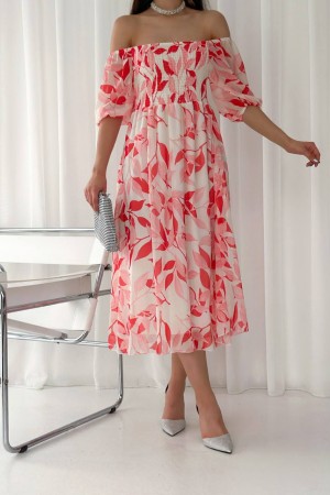 153335 patterned DRESS