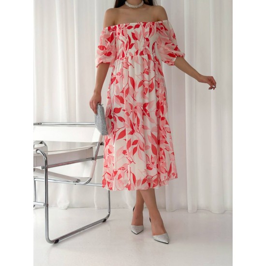 153335 patterned DRESS