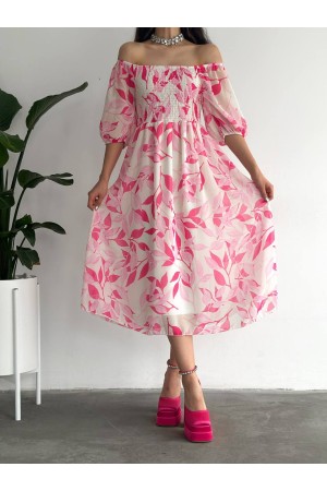 153336 patterned DRESS