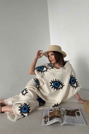 153555 TOPTAN DESENLİ KİMONO