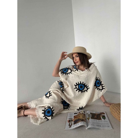 153555 TOPTAN DESENLİ KİMONO