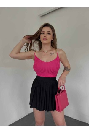 153608 TOPTAN FUŞYA BLUZ