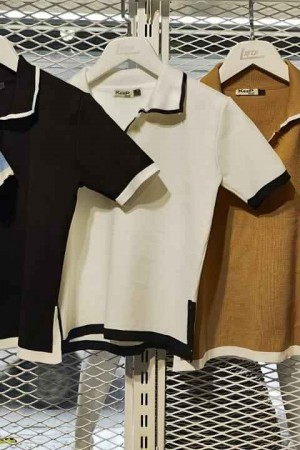 153643 TOPTAN CAMEL BLUZ