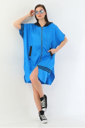 153649 TOPTAN MAVİ HIRKA