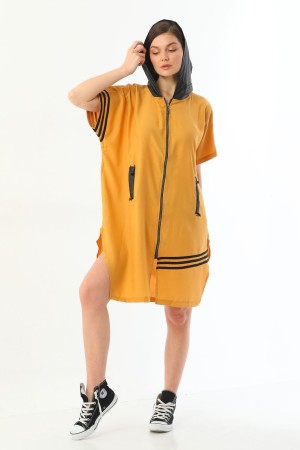 153651 mustard CARDIGAN