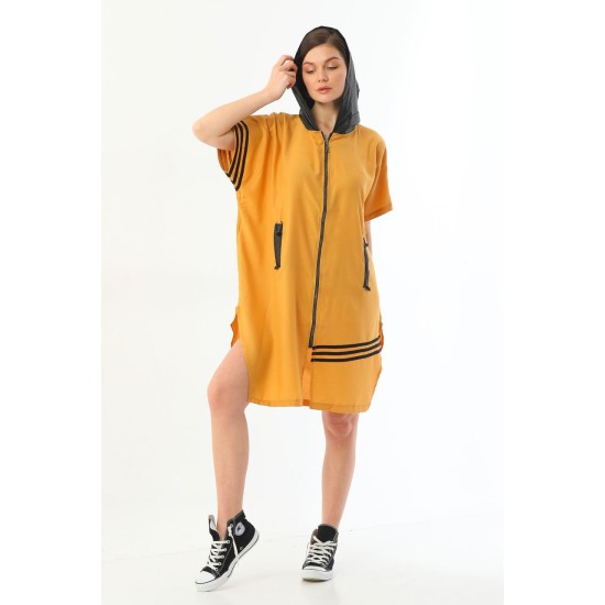 153651 mustard CARDIGAN