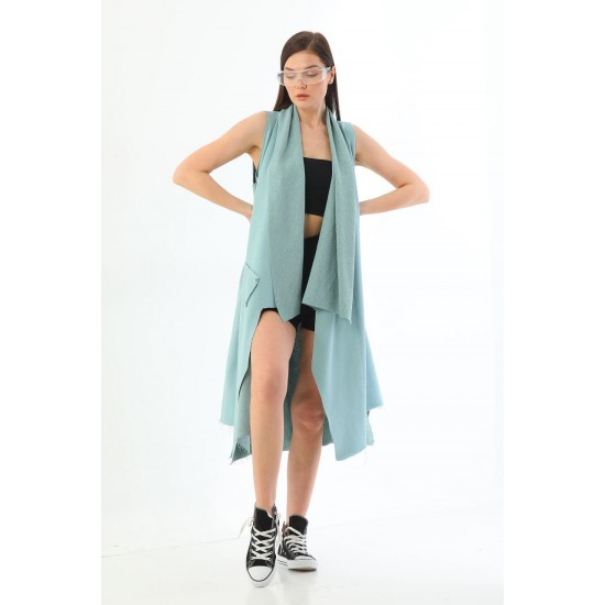 153656 turquoise CARDIGAN