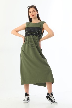 153657 khaki DRESS