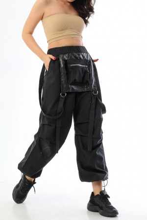 153664 TOPTAN SİYAH PANTOLON
