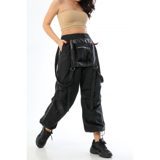 153664 TOPTAN SİYAH PANTOLON