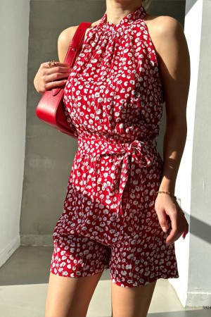 153665 patterned OVERALLS