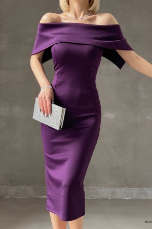 153674 TOPTAN MOR ELBİSE