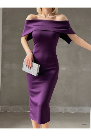 153674 TOPTAN MOR ELBİSE