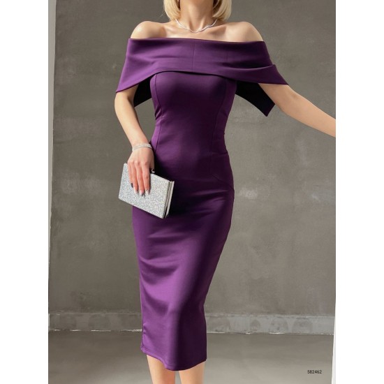 153674 TOPTAN MOR ELBİSE