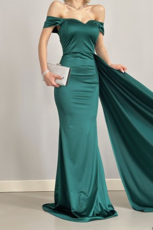 153689 GREEN DRESS