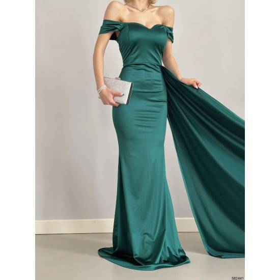 153689 GREEN DRESS