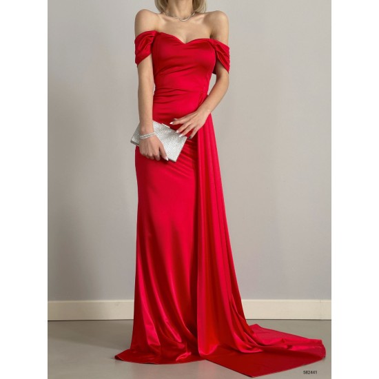 153690 red DRESS