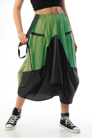 153874 TOPTAN HAKİ ŞALVAR