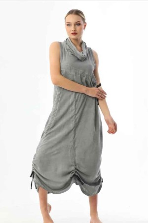 153877 Grey DRESS