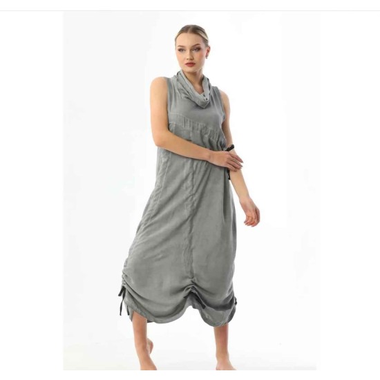153877 Grey DRESS