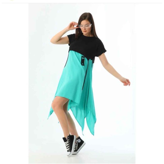 153895 i̇ki̇ renkli̇ DRESS