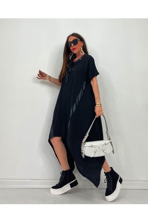 153899 TOPTAN SİYAH ELBİSE