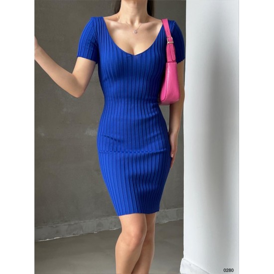 153916 TOPTAN SAKS ELBİSE