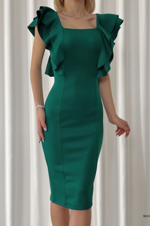 153931 GREEN DRESS