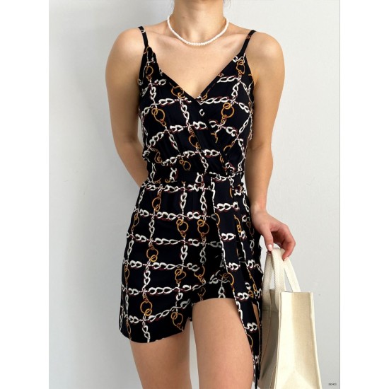153937 patterned OVERALLS