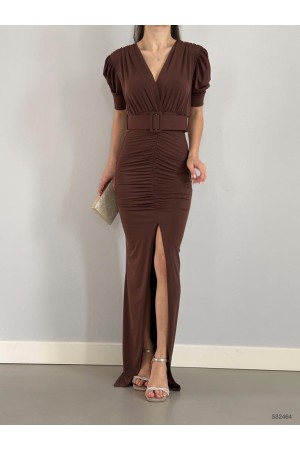 154120 TOPTAN KAHVE ELBİSE