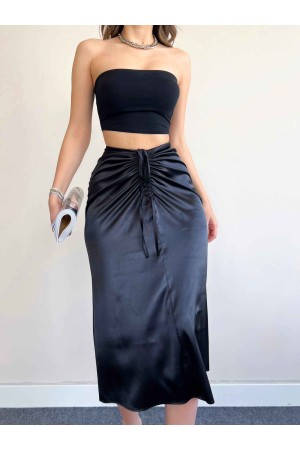 154187 TOPTAN SİYAH ETEK