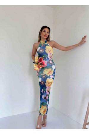 154204 patterned DRESS