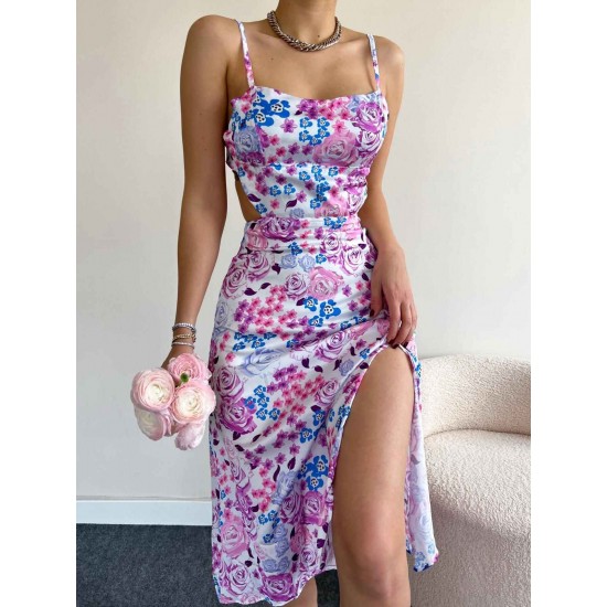 154217 floral pattern DRESS