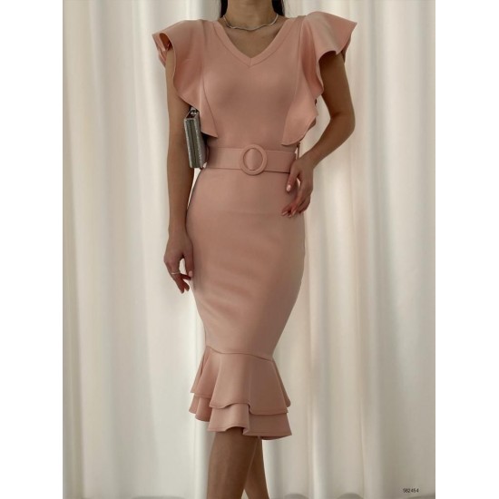 154407 TOPTAN PUDRA ELBİSE