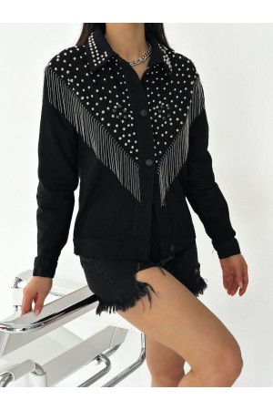 154536 TOPTAN SİYAH CEKET CEKET