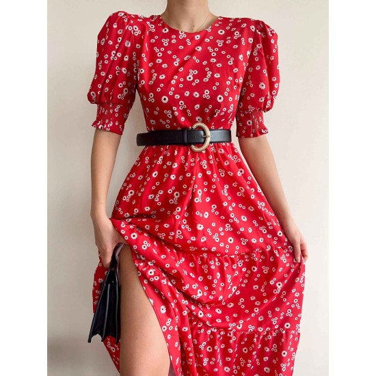 154864 patterned DRESS