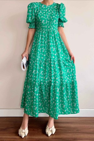 154865 patterned DRESS