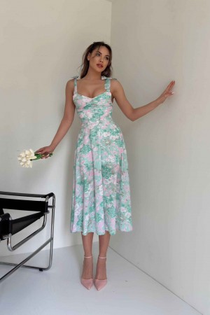 154868 floral pattern DRESS