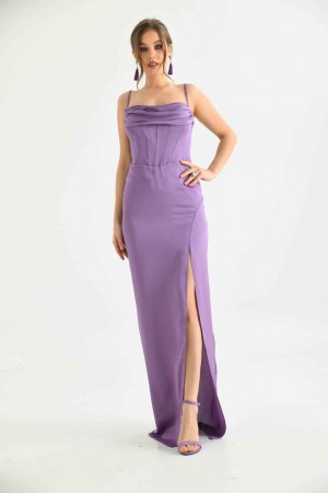 155227 lilac Evening dress