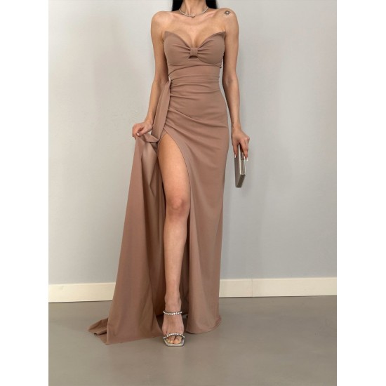 155449 TOPTAN VİZON ELBİSE