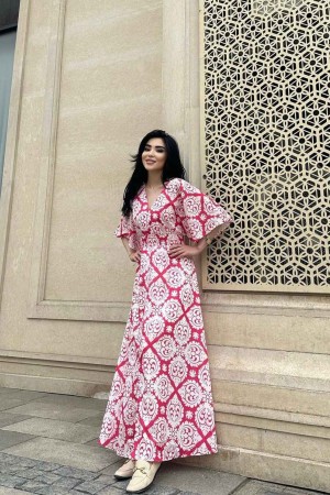 155473 patterned DRESS