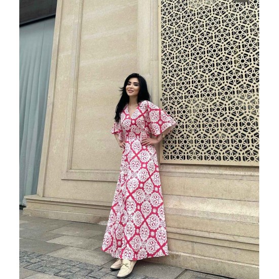 155473 patterned DRESS