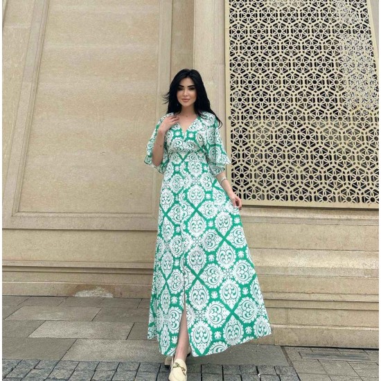 155474 patterned DRESS