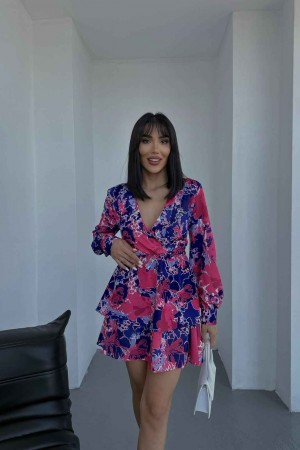 155717 floral pattern DRESS