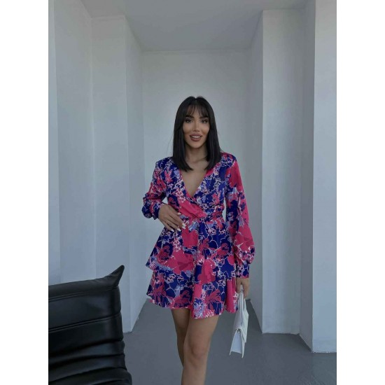 155717 floral pattern DRESS