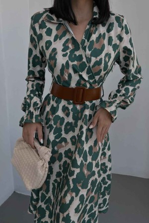 155723 patterned DRESS