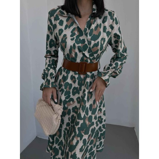 155723 patterned DRESS