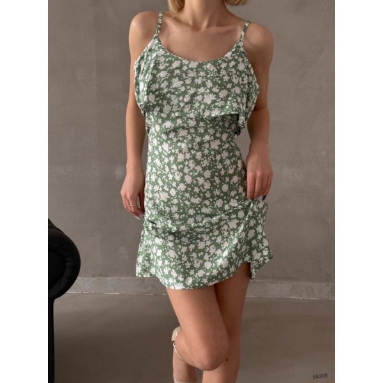 155891 TOPTAN DESENLİ ELBİSE